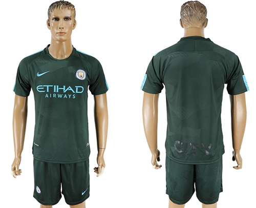 Manchester City Blank Sec Away Soccer Club Jersey - Click Image to Close